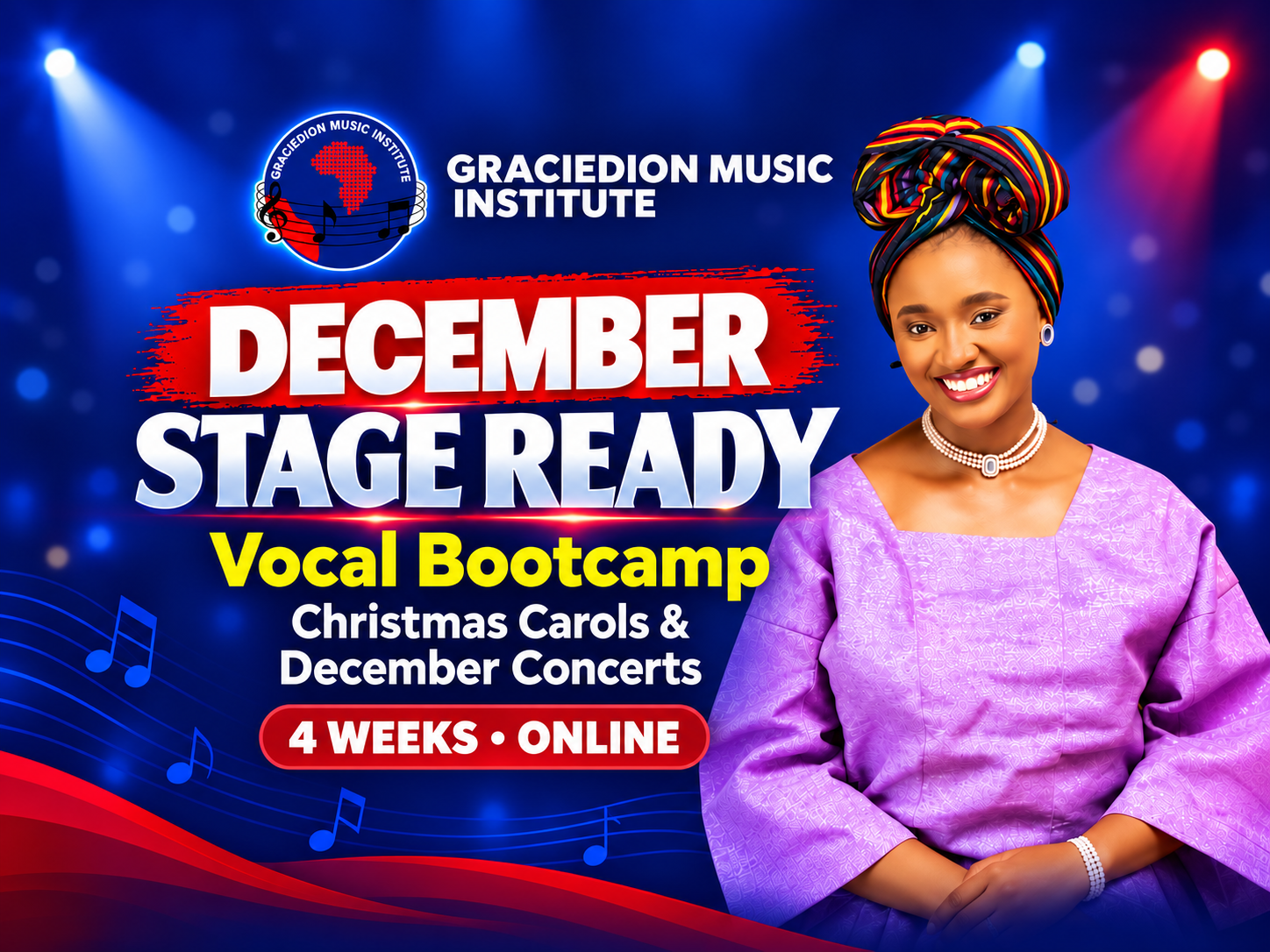 December Stage Ready Vocal Bootcamp